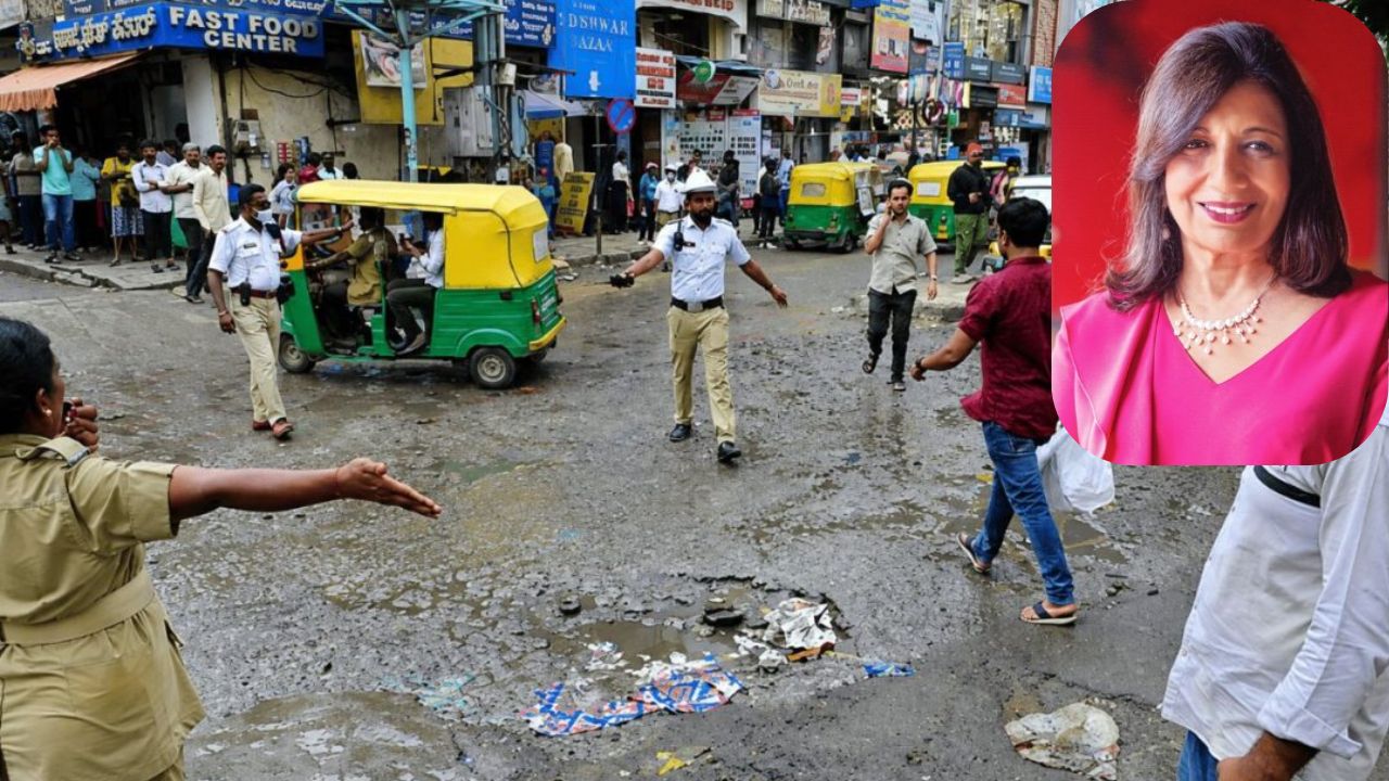 Bengaluru Pathole  Kiran Mazumdar Shaw