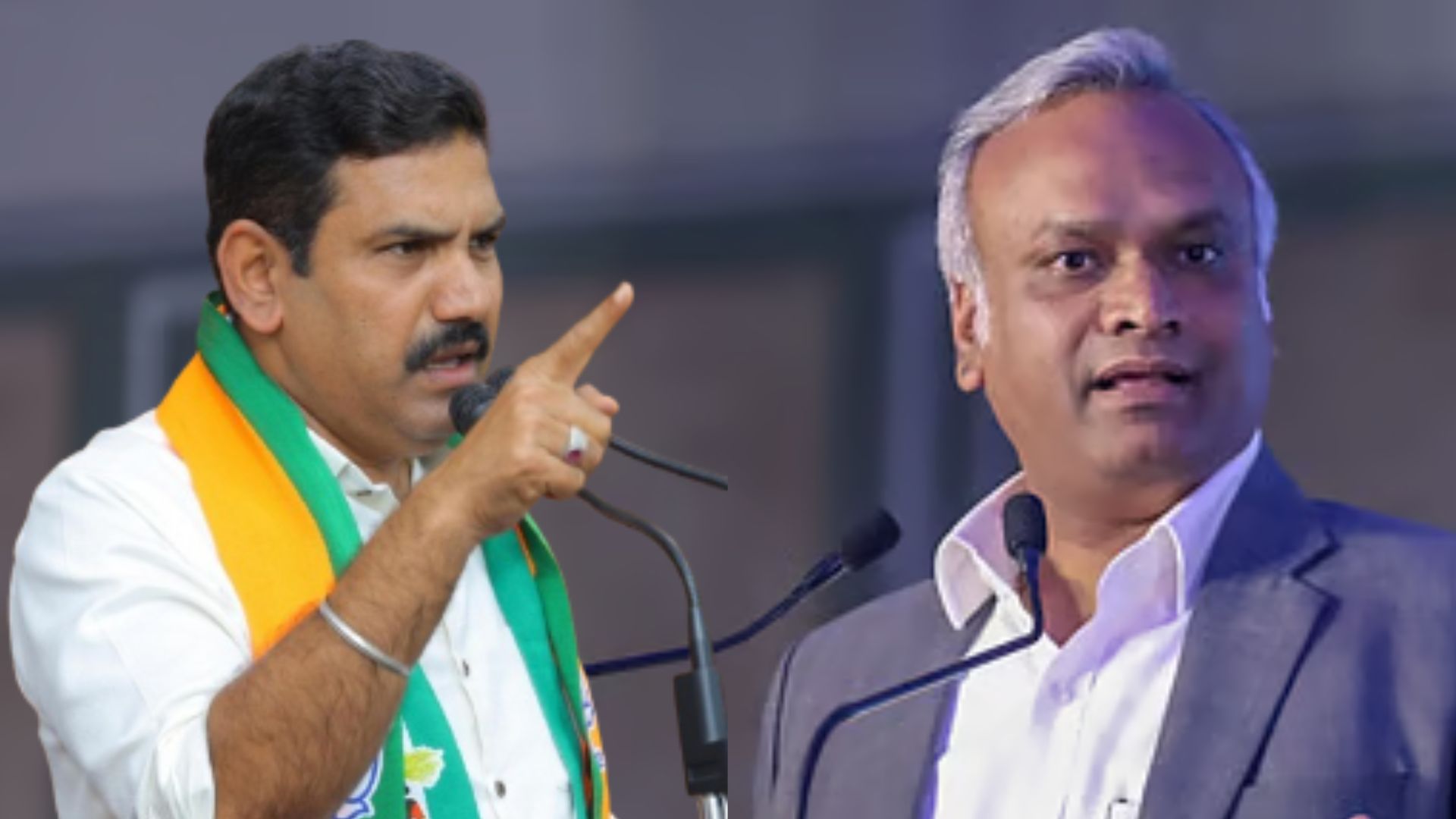 Ban RSS if you have the guts Karnataka BJP state president Vijayendra challenge to Priyank Kharge