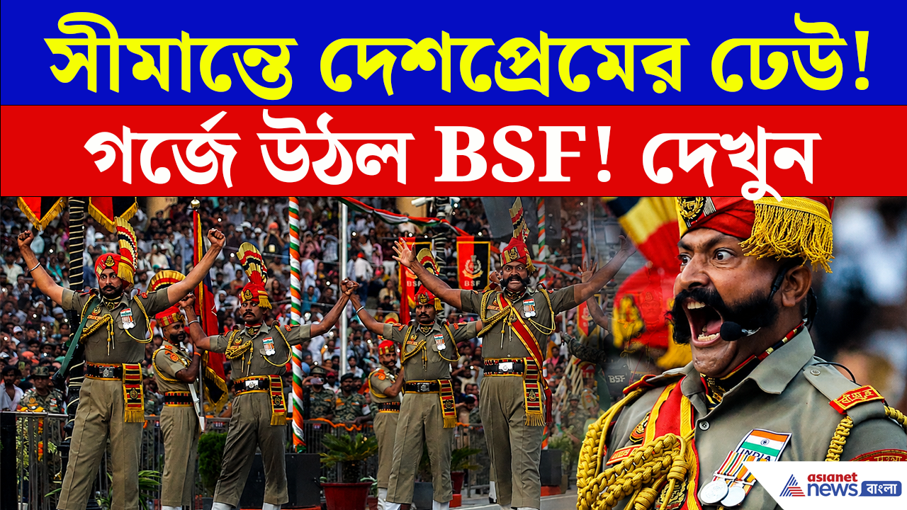 Independence Day: দুর্ধর্ষ BSF, সীমান্তে দেশপ্রেমের ঢেউ! কী হল আটারি-ওয়াঘায়?
