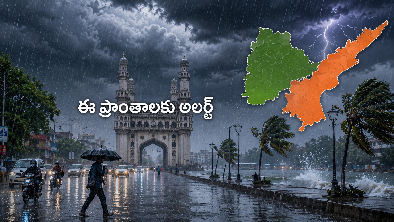 Andhra Pradesh, Telangana Weather LATEST Update: Heavy Rain Alert Issued Due to Low Pressure