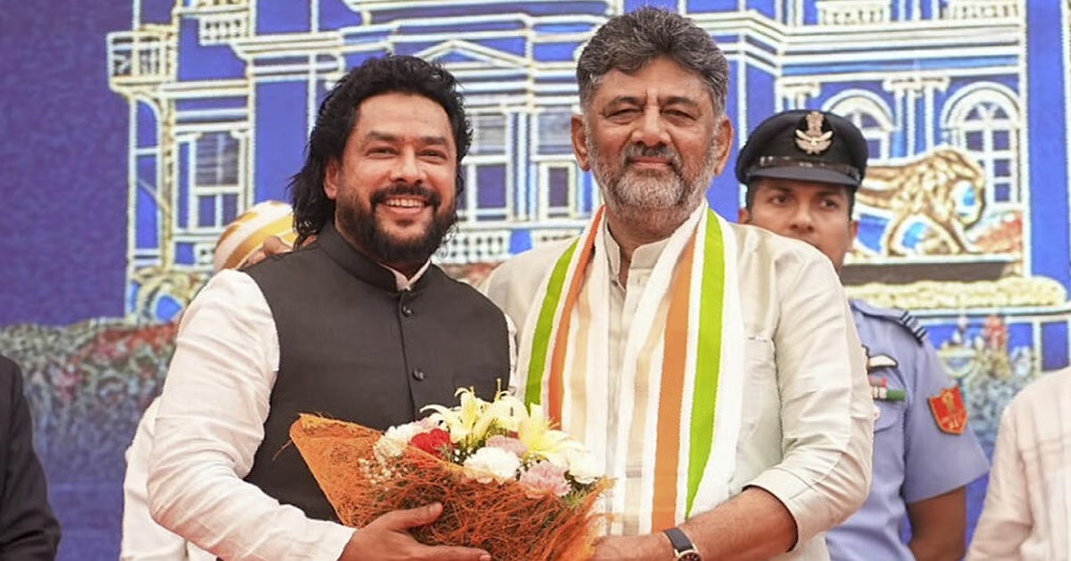 dk shivakumar and B Nagendra