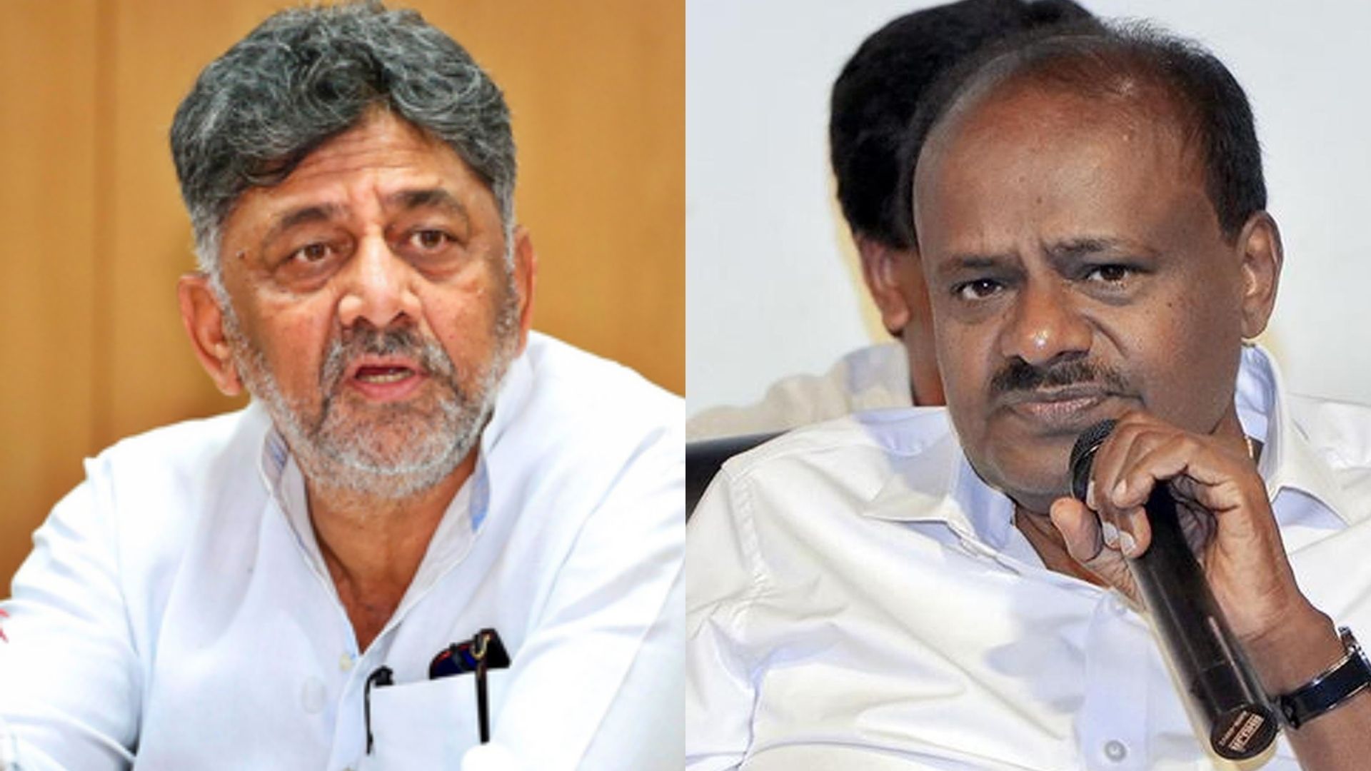 DK Shivakumar on HD Kumaraswamy