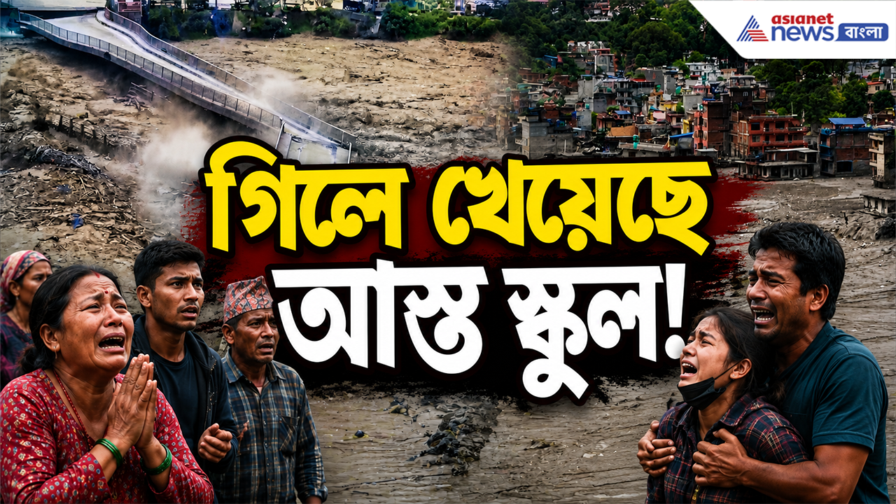 Nepal Flood Rescue: একি দৃশ্য! গিলে খেয়েছে আস্ত স্কুল, নিশ্চিহ্ন গোটা বাজার! ভয়াবহ নেপাল
