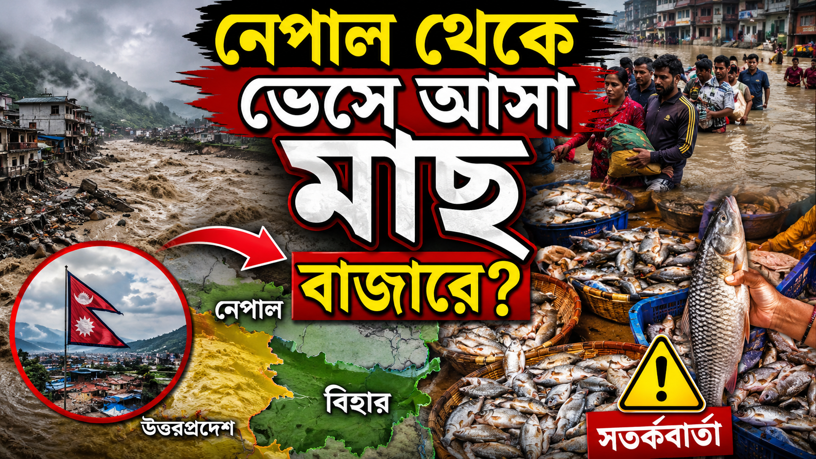নেপাল থেকে ভেসে আসা মাছ খেলেই বিপদ! মৎস্য দফতরের বড় সতর্কবার্তা