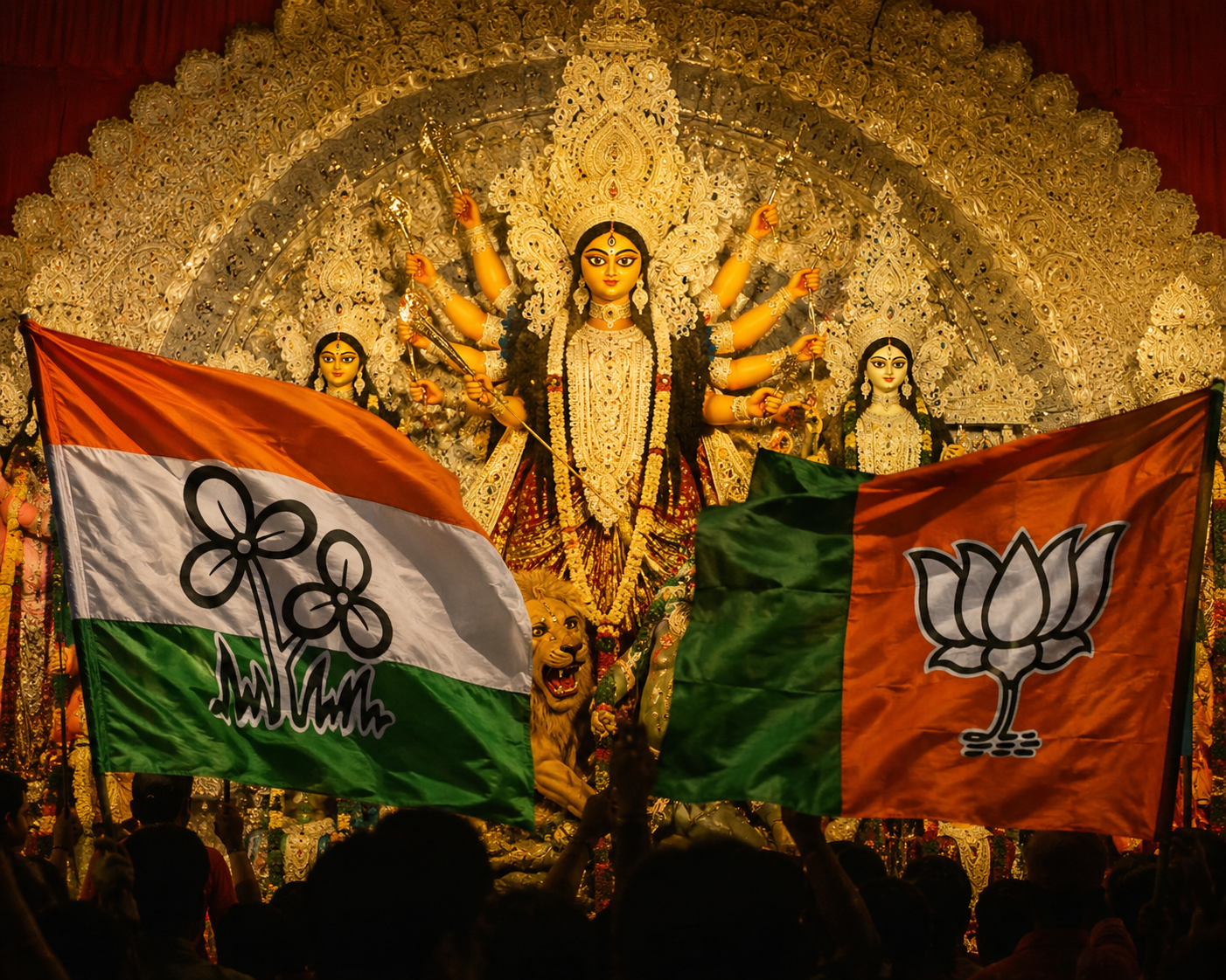 Durga Puja 2026: ক্ষমতা বদলের ছোঁয়া দুর্গাপুজোতেও!  কমিটিতে তৃণমূলের পরিবর্তে মুখ বিজেপির