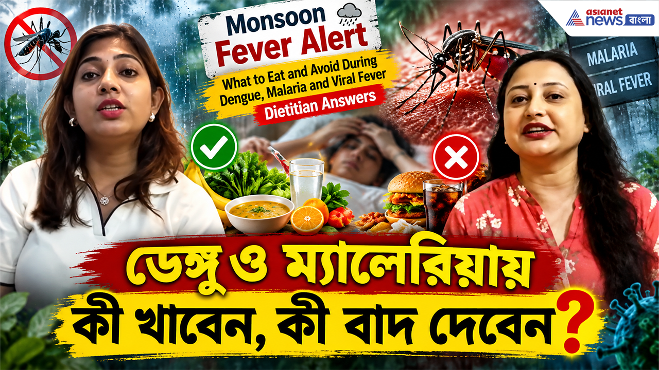 Fever Recovery Diet: বর্ষায় ঘরে ঘরে জ্বর! ডেঙ্গু-ম্যালেরিয়া-ভাইরাল ফিভারে কী খাবেন, কী খাবেন না? ডায়াটেশিয়ানের পরামর্শ
