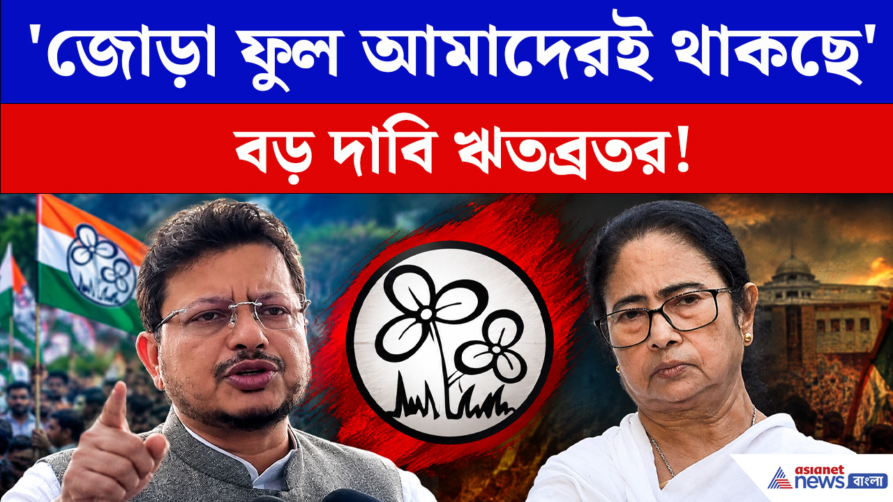 Ritabrata Banerjee : প্রতীক নিয়ে মমতার কপালে হাত ফেলে বড় দাবি ঋতব্রতর