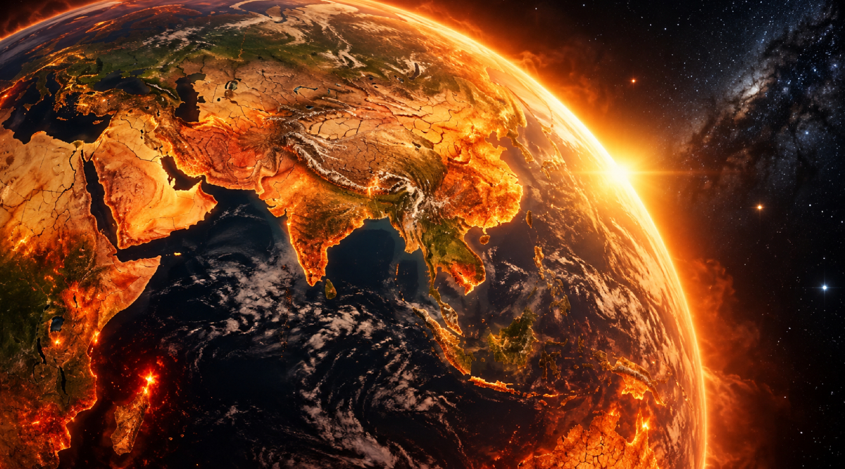 Global Warming & El Nino Concept