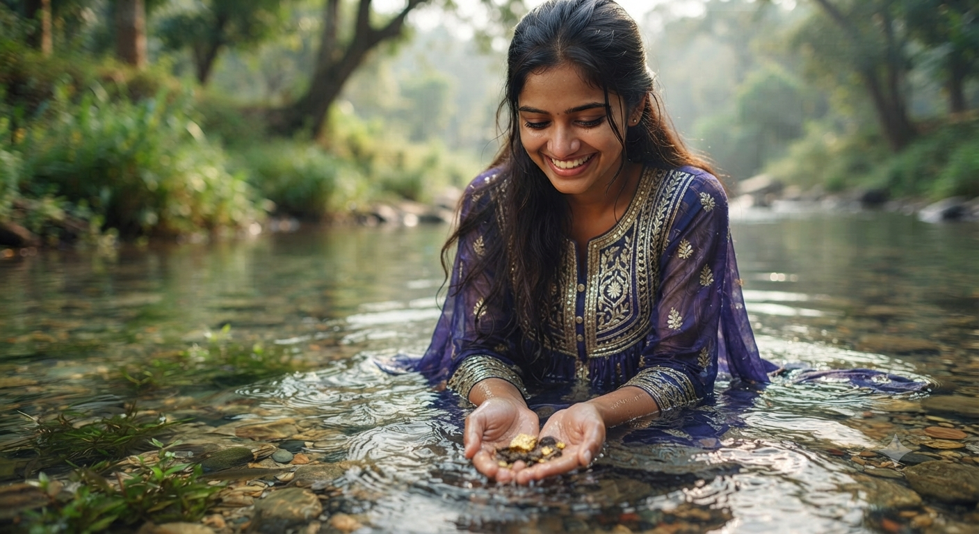 THIS Hidden River In India Contains Real Gold In The Sand; Know River Name Here