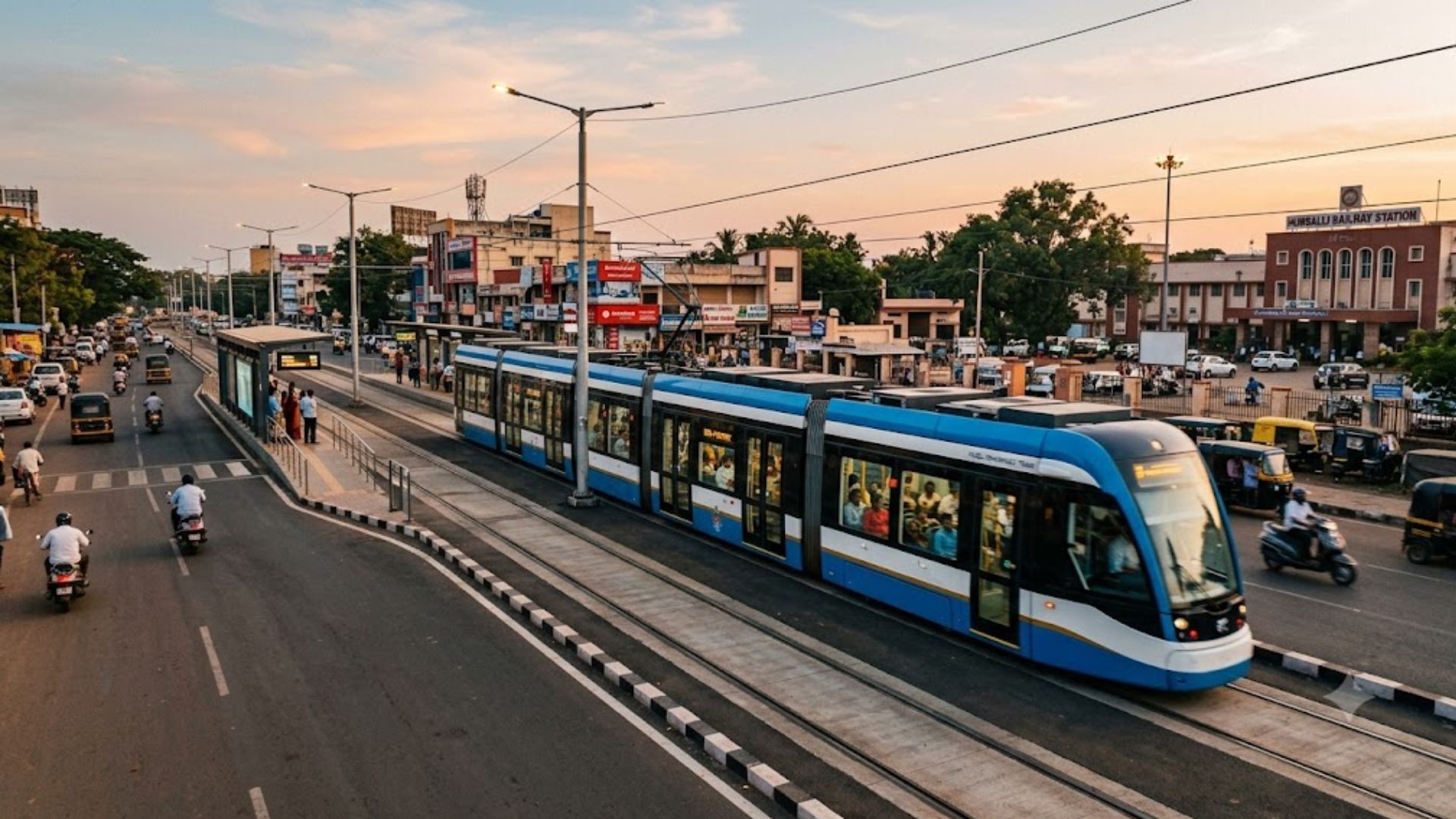 India s first modern tram between Hubballi and Dharwad