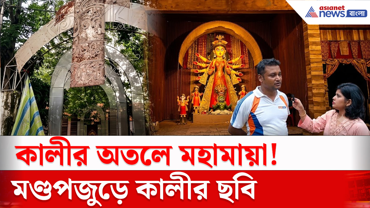 Durga Puja 2026 : ‘কালীর অতলে মহামায়া’- নয়া ভাবনা বেহালা দেবদারু ফটকের