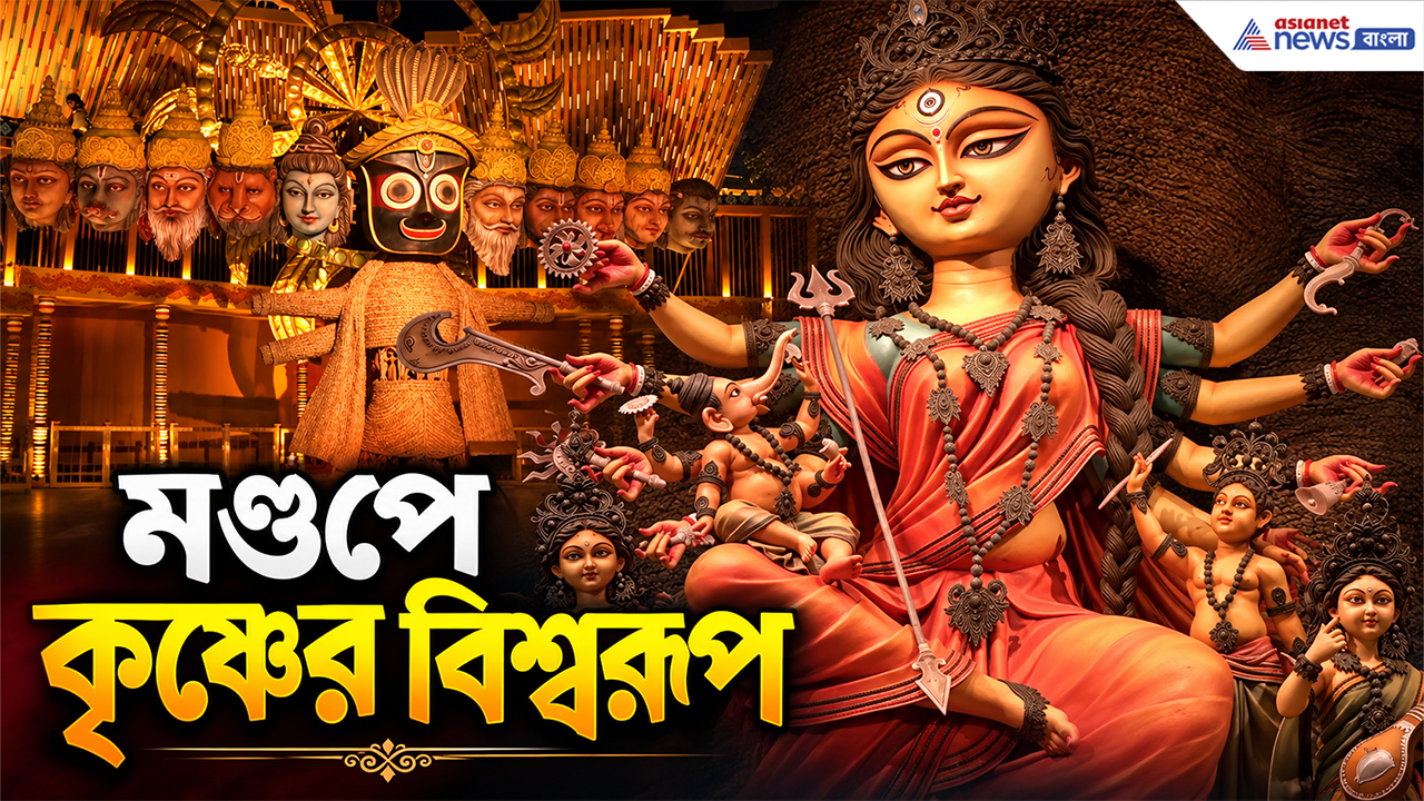 Durga Puja 2026: এক মণ্ডপেই কৃষ্ণ ও দুর্গার মহাশক্তি! চেতলা অগ্রণীর বিরাট চমক