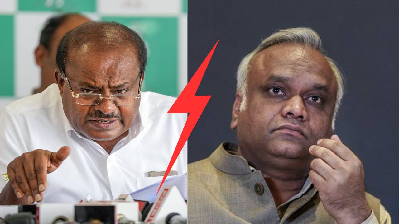 hd kumaraswamy and priyank kharge