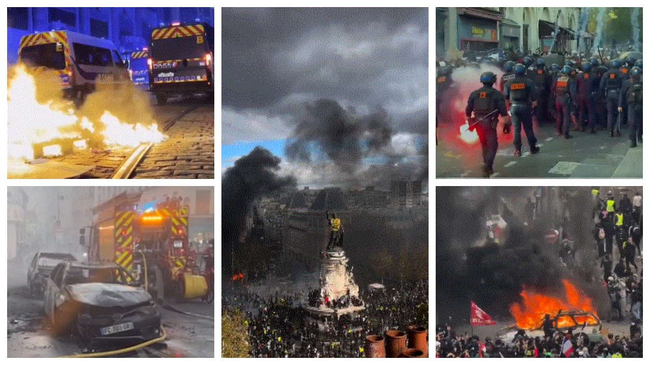 Protests in France