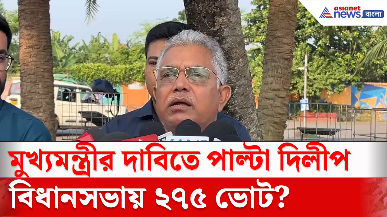Dilip Ghosh : বিধানসভায় বিজেপি ২৭৫টি ভোট পাওয়ার দাবি মুখ্যমন্ত্রীর, তা নিয়ে কী বললেন দিলীপ ঘোষ?