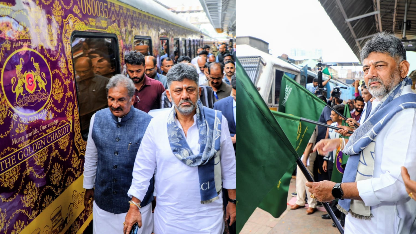 Golden Chariot Luxury Train Begins Journey From Bengaluru