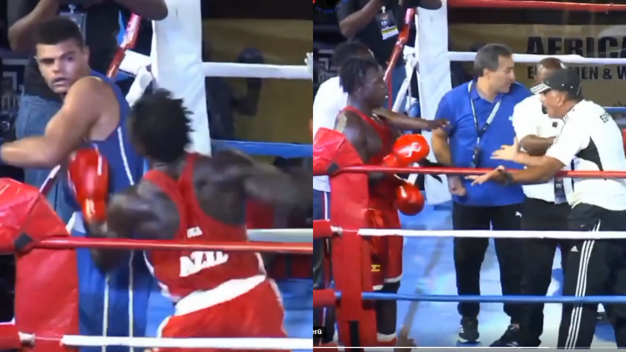 WATCH: Ugandan Boxer Aziz Abdul Delivers Reckless Punch After Bell and Loses Silver Medal, Video Goes Viral