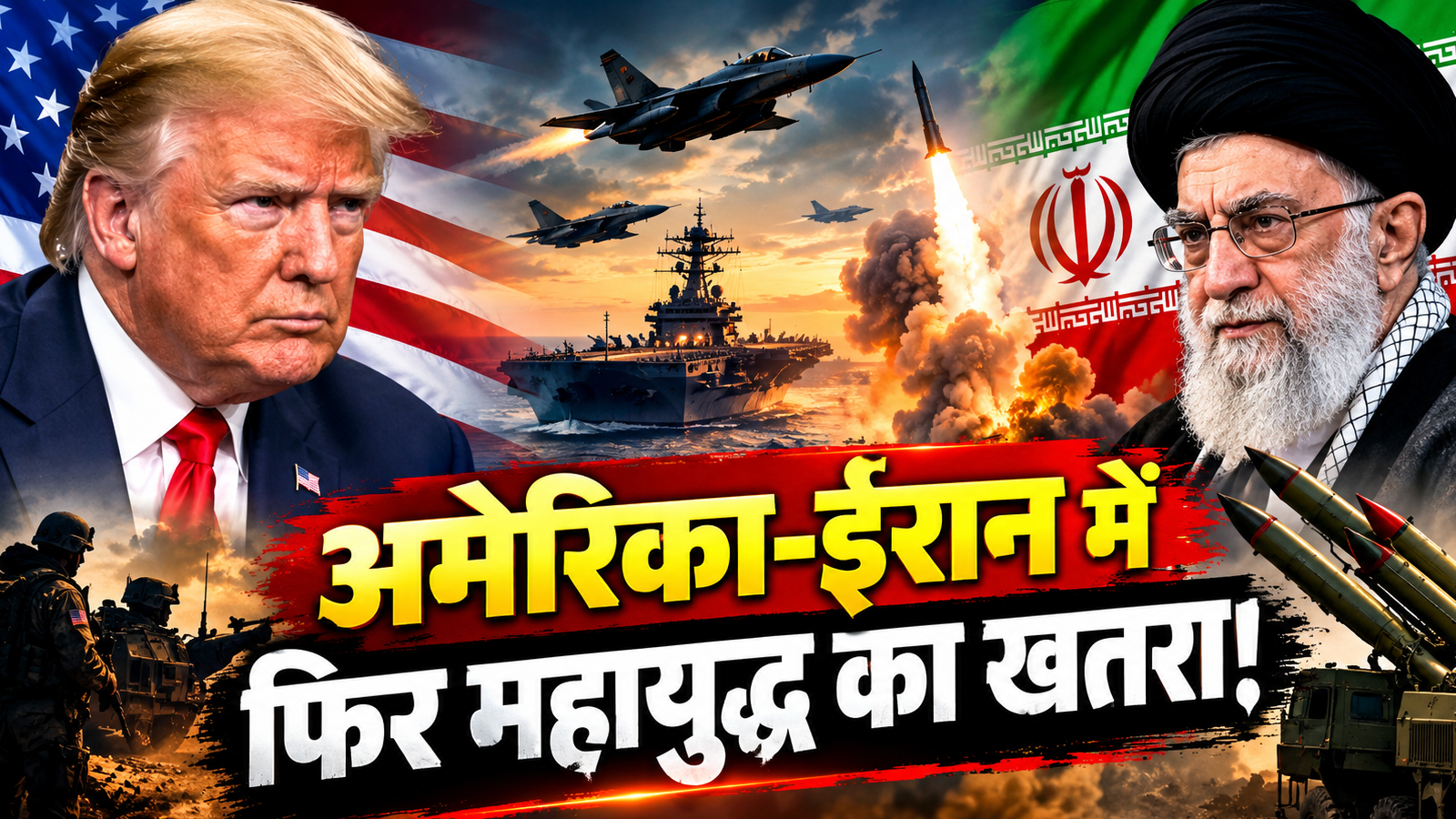 Iran पर हमले की तैयारी में अमेरिका? ट्रंप के एक इशारे पर 96 घंटे के अंतर शुरू हो सकता है ऑपरेशन!