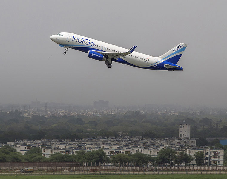 IndiGo flight returns midway due to engine snag