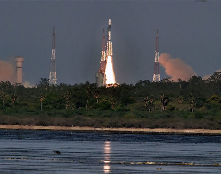 Communication satellite GSAT 17 launched from French Guiana