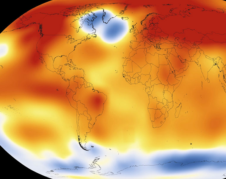 NOAA data show 2016 warmest year on record globally