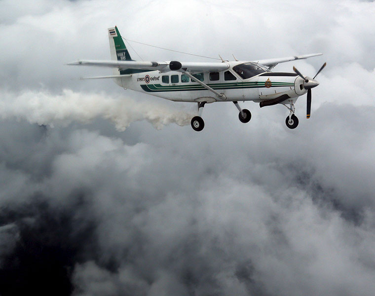 Cloud Seeding in Raichur district on November 5th grg 