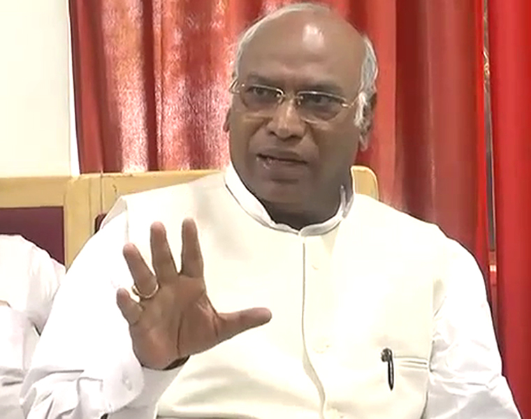 MallikarjunKharge as aicc general secretary