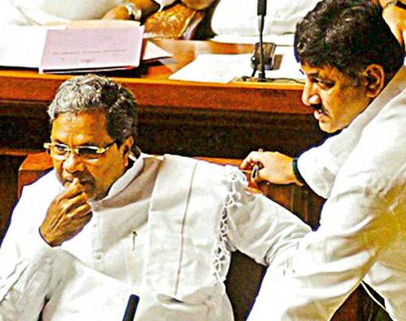 DK Shivakumar meets CM first time after the IT raid