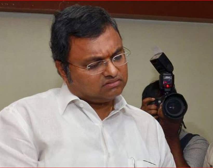 चिदंबरम के बेटे की बढ़ सकती है मुश्किल