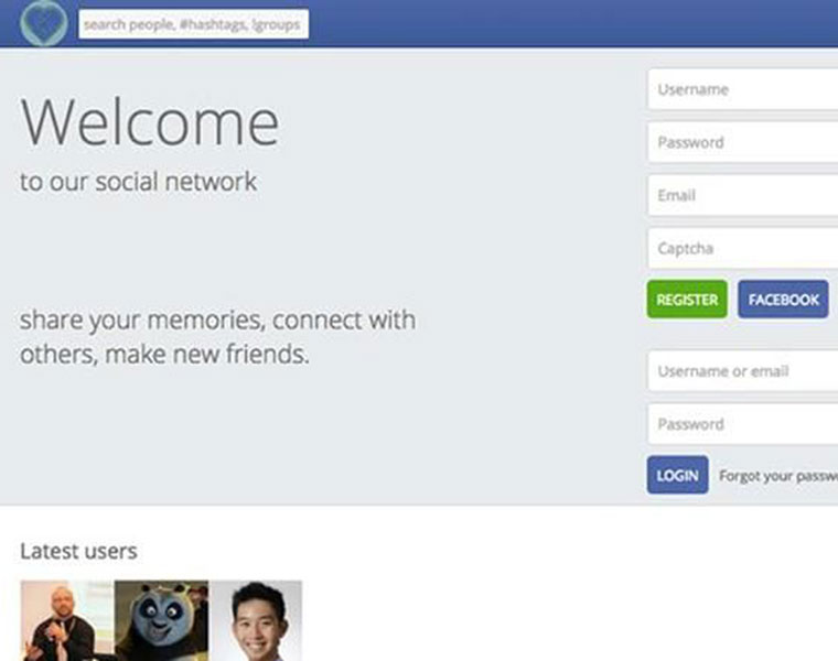 Facebook clone hacked