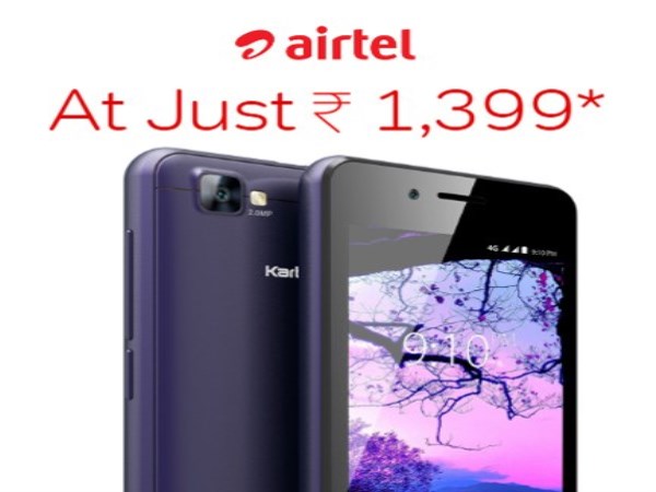 airtel  introduced my first smartphone worth rs 1399