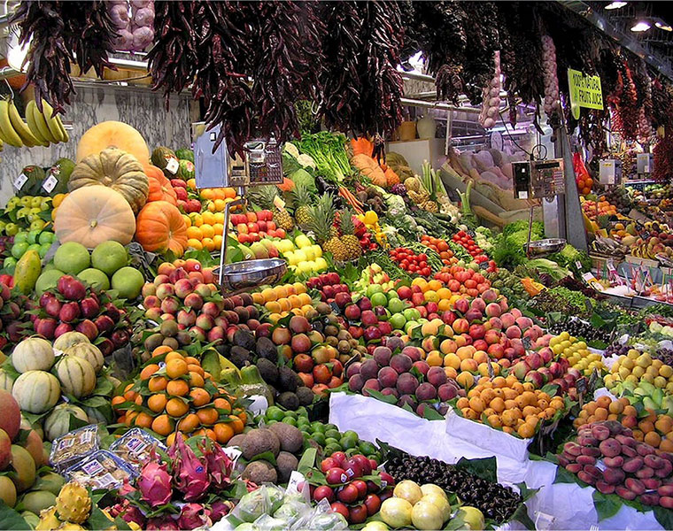 Customers Did Not Came to Haveri Market during Divali Festival