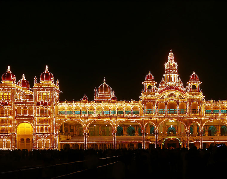 Sake of Mysore Dasara restriction to entry to palace