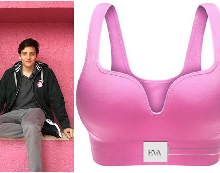 This teenager has invented a bra that detects signs of breast cancer