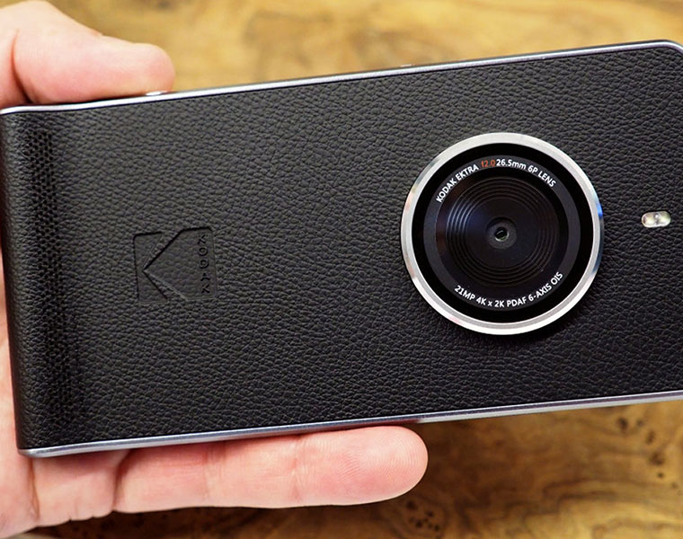 Kodak new 21megapixel smartphone is called the Ektra