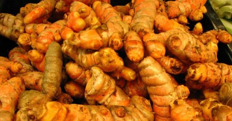 Some ways to clean the turmeric and color of the turmeric ...