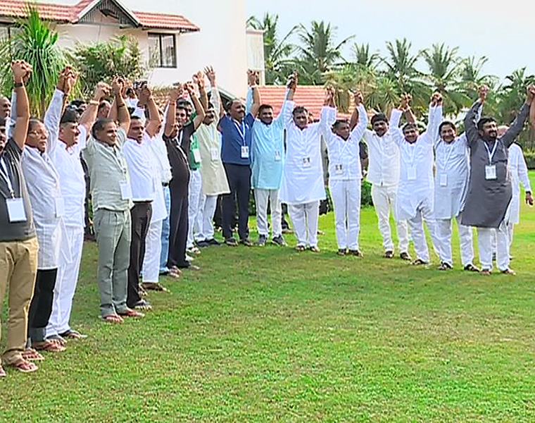 gujarat mlas may be shifted out of eagleton resort