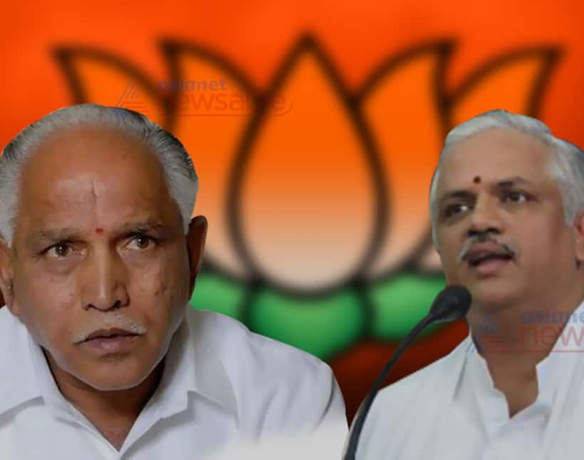 Yeddyurappa revolts against Santhosh, asks party to 'keep him out of state politics'