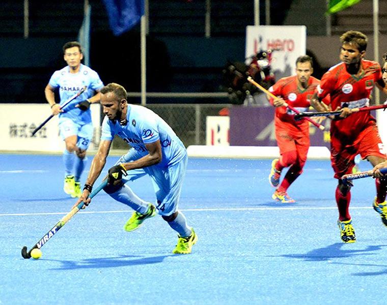 Manpreet lead Indian hockey teams at Olympic Qualifiers SV Sunil appointed as a Vice captain