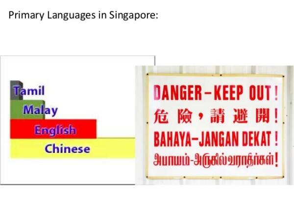 Singapore official language tamil 