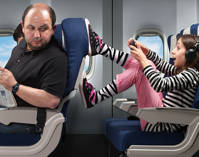 passenger etiquette on a plane