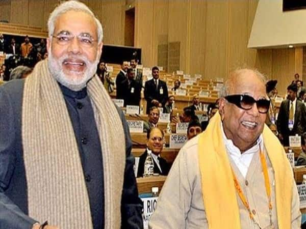 PM Modi says Govts of Karunanidhi, MGR were toppled by Congress