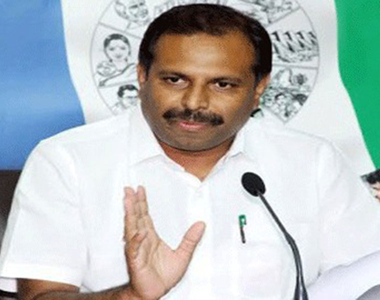 ysrcp mla srikanth reddy fires on telugu desam par