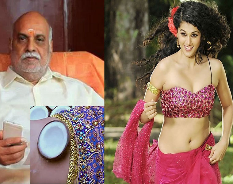 Taapsee Pannu says how throwing a coconut at her navel was sexy