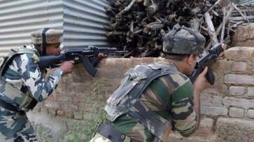 Jammu and Kashmir terrorists gunned down encounter Bandipora Army CRPF