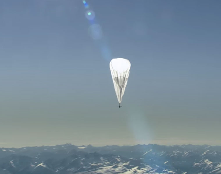 Project Loon balloons to help restore phone network