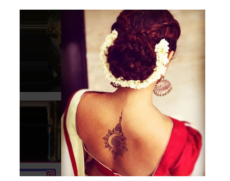 Amala rocks with her tattoo again and she looks beautiful Amala Paul