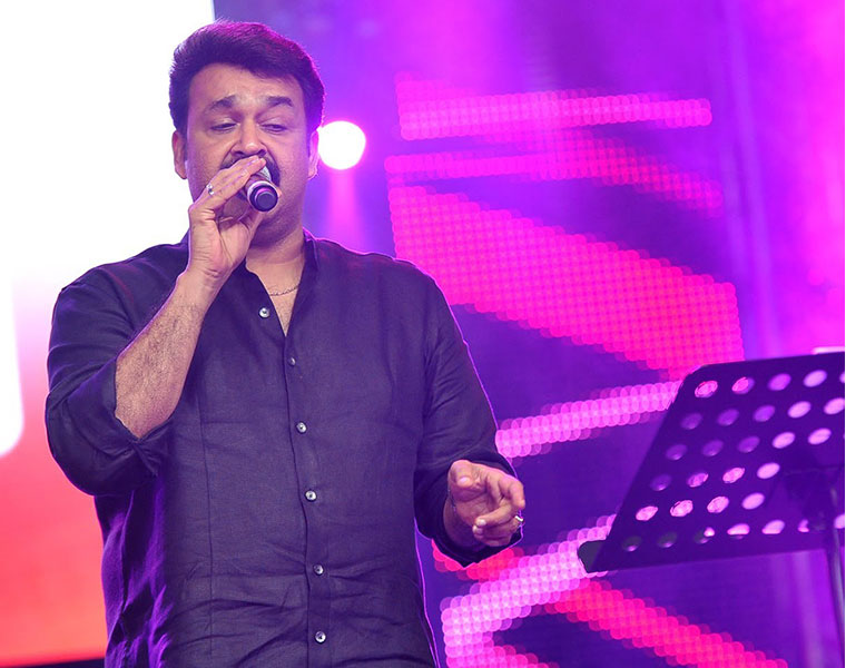 Mohanlal as a singer