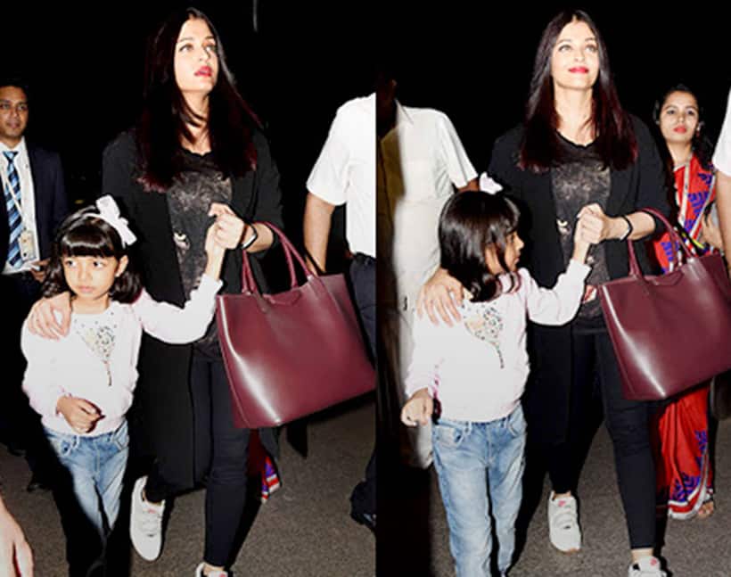Here is how aradhya is following Aishwarya's footsteps