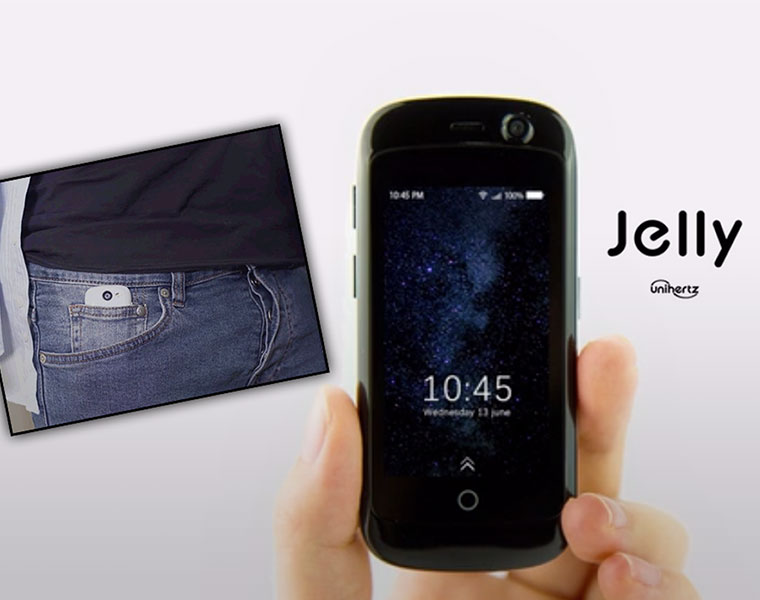 Meet Jelly the smallest 4G smartphone